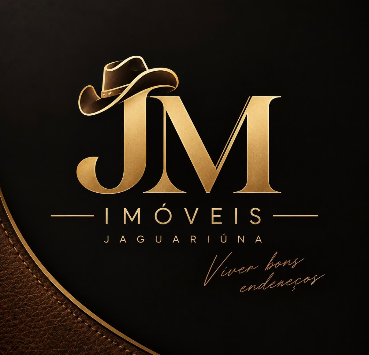 Logo JM com chapéu country